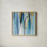 Organ Music by Silvia Vassileva. Shown in a natural wood glass frame for a timeless modern aesthetic. Available as an archival giclee rolled canvas, fine art paper, or poster print. SKU 67009a.