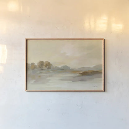 Organic Hues by Silvia Vassileva. shown as a paper print in a natural frame. Available as a archival giclee rolled canvas, fine art paper, or poster print. SKU 72112i.