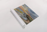 Pacific Coast Sunset by Silvia Vassileva. shown as a rolled paper print. Available as archival giclee rolled canvas, fine art paper, or poster print. SKU 104243i.