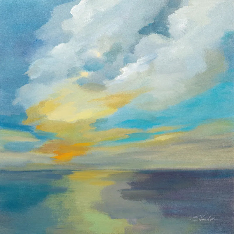Pacific Light by Silvia Vassileva. SKU 80856a. Archival Giclee Fine art print for wall decor.