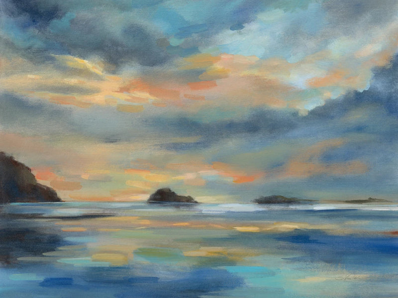 Pacific Sunset Crop by Silvia Vassileva