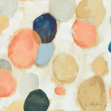Painted Pebbles II Boho by Silvia Vassileva. SKU 67875a. Archival Giclee Fine art print for wall decor.