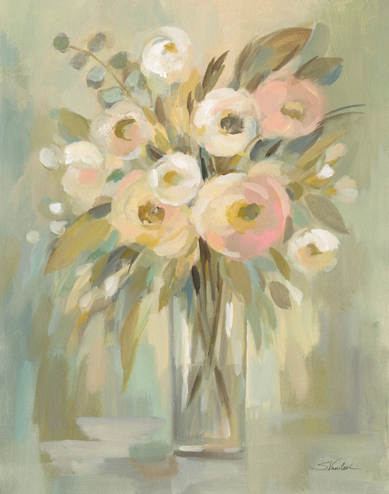 Painterly Strokes Floral by Silvia Vassileva