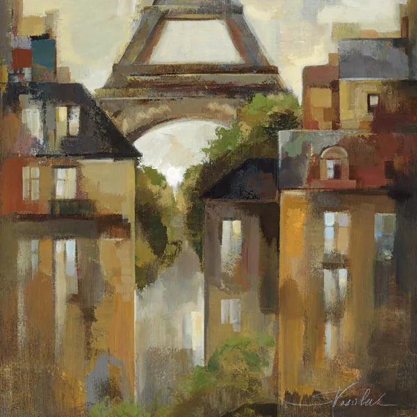 Paris - Late Summer I by Silvia Vassileva. SKU 3791a. Archival Giclee Fine art print for wall decor.