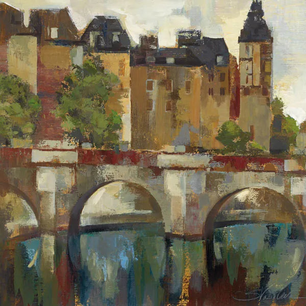 Paris  Late Summer II by Silvia Vassileva. SKU 3792a. Archival Giclee Fine art print for wall decor.