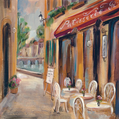 Parisian Diary I by Silvia Vassileva. SKU 9721a. Archival Giclee Fine art print for wall decor.