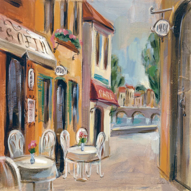 Parisian Diary II by Silvia Vassileva. SKU 9722a. Archival Giclee Fine art print for wall decor.
