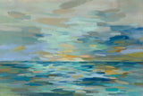 Pastel Blue Sea by Silvia Vassileva. SKU 50135i. Archival Giclee Fine art print for wall decor.