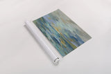 Pastel Blue Sea by Silvia Vassileva. shown as a rolled paper print. Available as archival giclee rolled canvas, fine art paper, or poster print. SKU 50135i.