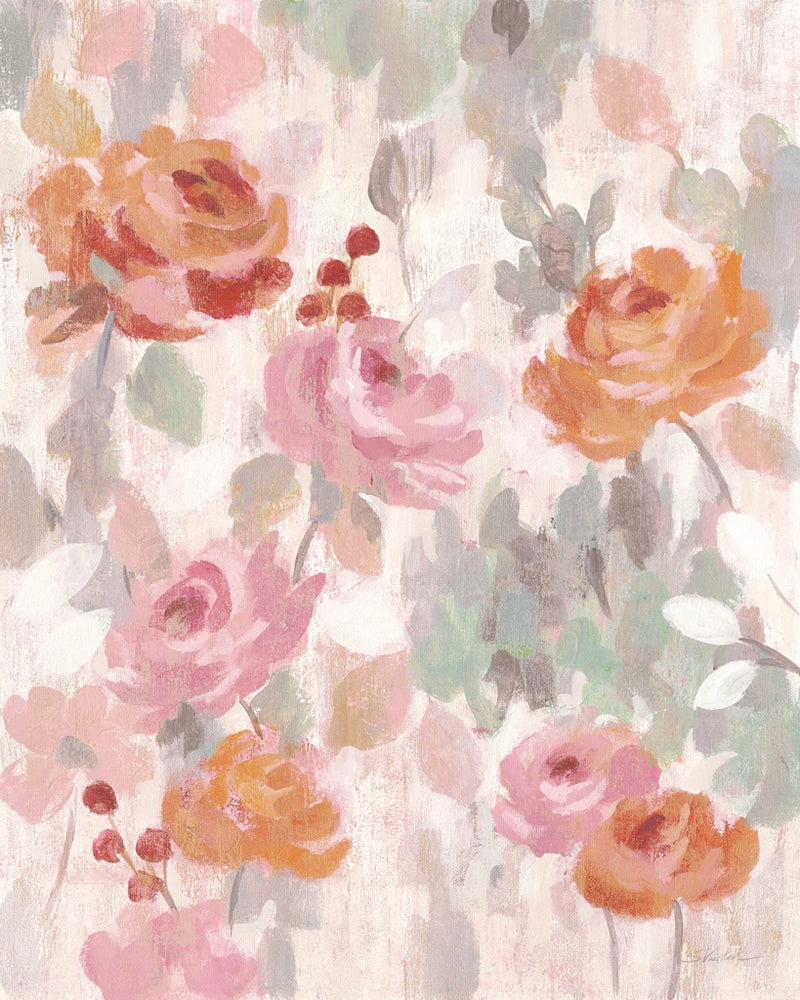 Pastel Brocade I by Silvia Vassileva