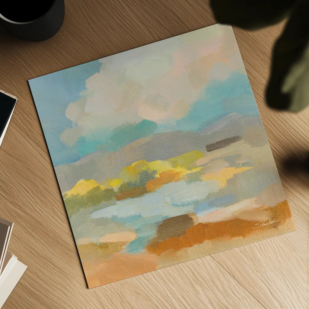 Pastel Cloud I by Silvia Vassileva. Shown as a detailed flat fine art print, highlighting archival giclee quality. Available as an archival giclee rolled canvas, fine art paper, or poster print. SKU 84805a.