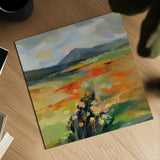 Path by Silvia Vassileva. Shown as a detailed flat fine art print, highlighting archival giclee quality. Available as an archival giclee rolled canvas, fine art paper, or poster print. SKU 94421a.