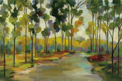 Path in the Forest by Silvia Vassileva. SKU 46658i. Archival Giclee Fine art print for wall decor.