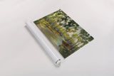 Path in the Forest by Silvia Vassileva. shown as a rolled paper print. Available as archival giclee rolled canvas, fine art paper, or poster print. SKU 46658i.
