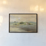 Path to the Farm by Silvia Vassileva. shown as a paper print in a black flame. Available as a archival giclee rolled canvas, fine art paper, or poster print. SKU 70145i.