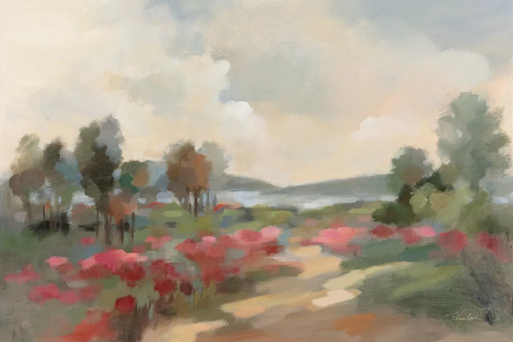 Path to the Lake by Silvia Vassileva. SKU 86938i. Archival Giclee Fine art print for wall decor.