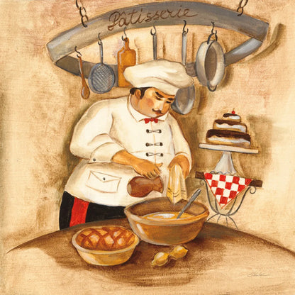 Patisserie by Silvia Vassileva. SKU 49548a. Archival Giclee Fine art print for wall decor.