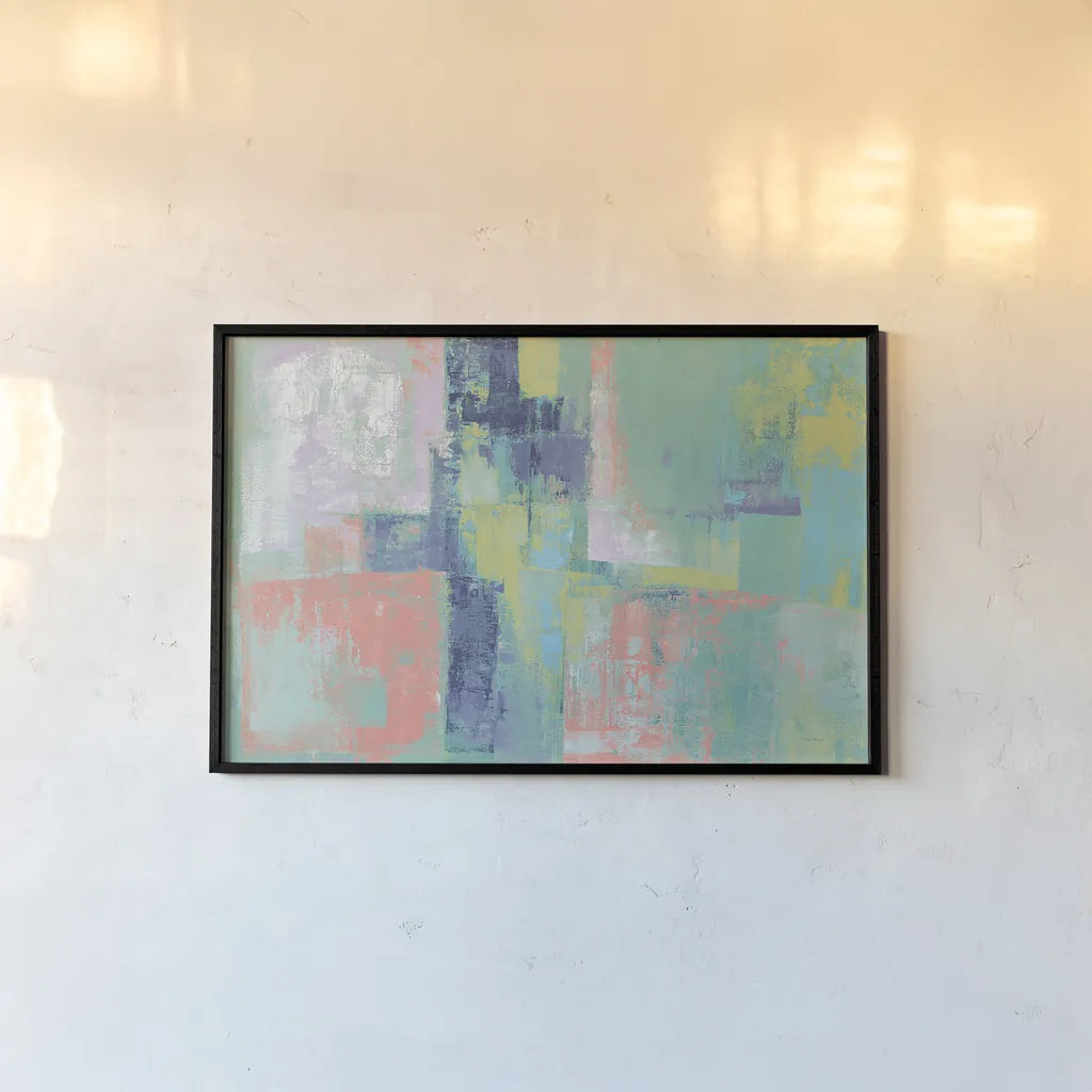 Peninsula Bright by Silvia Vassileva. shown as a paper print in a black flame. Available as a archival giclee rolled canvas, fine art paper, or poster print. SKU 33618i.