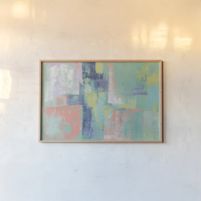 Peninsula Bright by Silvia Vassileva. shown as a paper print in a natural frame. Available as a archival giclee rolled canvas, fine art paper, or poster print. SKU 33618i.