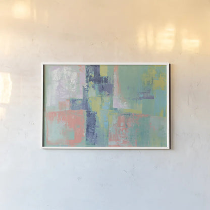 Peninsula Bright by Silvia Vassileva. shown as a paper print in a white frame. Available as a archival giclee rolled canvas, fine art paper, or poster print. SKU 33618i.