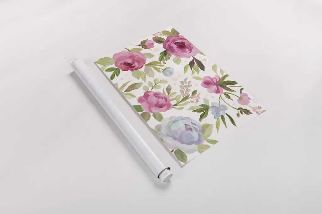 Petals and Blossoms I by Silvia Vassileva. shown as a rolled paper print. Available as archival giclee rolled canvas, fine art paper, or poster print. SKU 46113i.