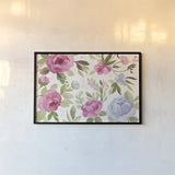 Petals and Blossoms I by Silvia Vassileva. shown as a paper print in a black flame. Available as a archival giclee rolled canvas, fine art paper, or poster print. SKU 46113i.
