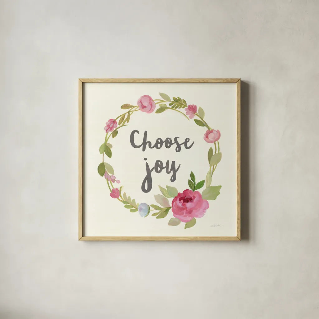 Petals and Blossoms III by Silvia Vassileva. Shown in a natural wood glass frame for a timeless modern aesthetic. Available as an archival giclee rolled canvas, fine art paper, or poster print. SKU 46115a.