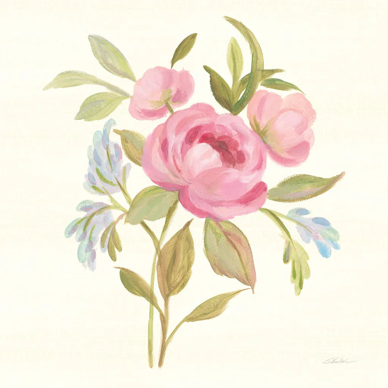 Petals and Blossoms IV by Silvia Vassileva. SKU 46116a. Archival Giclee Fine art print for wall decor.