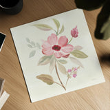 Petals and Blossoms VI by Silvia Vassileva. Shown as a detailed flat fine art print, highlighting archival giclee quality. Available as an archival giclee rolled canvas, fine art paper, or poster print. SKU 46118a.