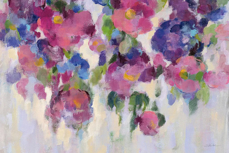 Pink and Blue I Crop by Silvia Vassileva. SKU 21899i. Archival Giclee Fine art print for wall decor.