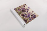 Pink and Purple Flowers by Silvia Vassileva. shown as a rolled paper print. Available as archival giclee rolled canvas, fine art paper, or poster print. SKU 10598i.