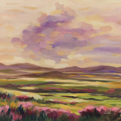 Purple Cloud by Silvia Vassileva. SKU 100286a. Archival Giclee Fine art print for wall decor.