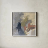 Quiet Moment I by Silvia Vassileva. Shown in a crisp white glass frame for a clean and minimalist style. Available as an archival giclee rolled canvas, fine art paper, or poster print. SKU 71195a.