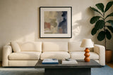 Quiet Moment II by Silvia Vassileva. Displayed in a glass frame with matte in a clean modern living room. Available as an archival giclee rolled canvas, fine art paper, or poster print. SKU 71196a.