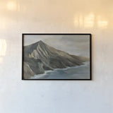 Ragged Beach by Silvia Vassileva. shown as a paper print in a black flame. Available as a archival giclee rolled canvas, fine art paper, or poster print. SKU 103532i.