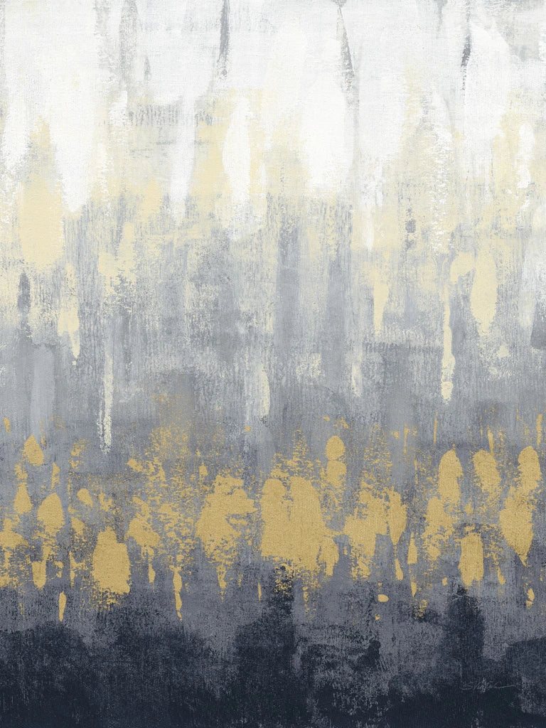 Rain on Asphalt III Navy by Silvia Vassileva