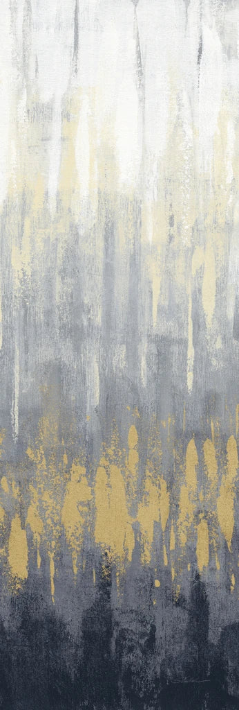 Rain on Asphalt III Navy by Silvia Vassileva