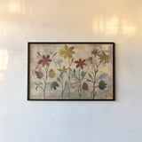 Rainbow Garden by Silvia Vassileva. shown as a paper print in a black flame. Available as a archival giclee rolled canvas, fine art paper, or poster print. SKU 60310i.