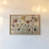 Rainbow Garden by Silvia Vassileva. shown as a paper print in a natural frame. Available as a archival giclee rolled canvas, fine art paper, or poster print. SKU 60310i.