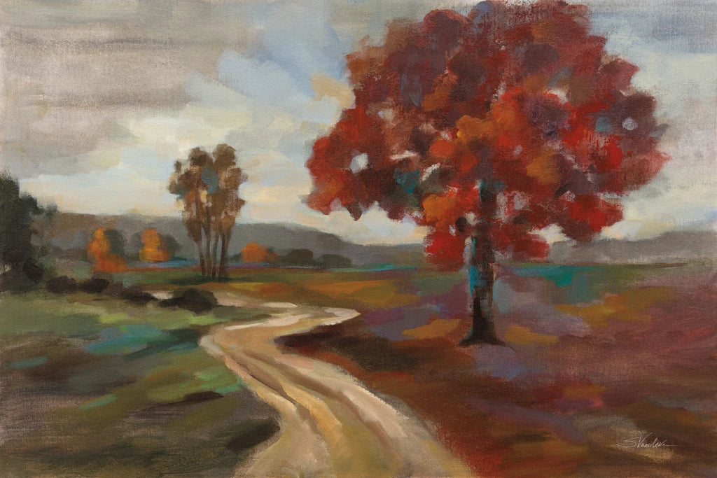 Red Tree by Silvia Vassileva | Decorus Art