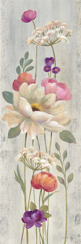 Retro Floral I by Silvia Vassileva