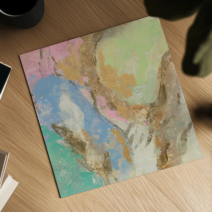 Retro Jewel Tones II by Silvia Vassileva. Shown as a detailed flat fine art print, highlighting archival giclee quality. Available as an archival giclee rolled canvas, fine art paper, or poster print. SKU 65673a.