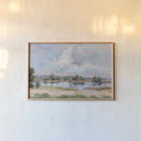 River View by Silvia Vassileva. shown as a paper print in a natural frame. Available as a archival giclee rolled canvas, fine art paper, or poster print. SKU 91549i.
