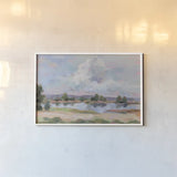 River View by Silvia Vassileva. shown as a paper print in a white frame. Available as a archival giclee rolled canvas, fine art paper, or poster print. SKU 91549i.