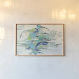 River Whirlpool by Silvia Vassileva. shown as a paper print in a natural frame. Available as a archival giclee rolled canvas, fine art paper, or poster print. SKU 27122i.