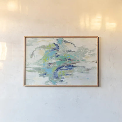 River Whirlpool by Silvia Vassileva. shown as a paper print in a natural frame. Available as a archival giclee rolled canvas, fine art paper, or poster print. SKU 27122i.