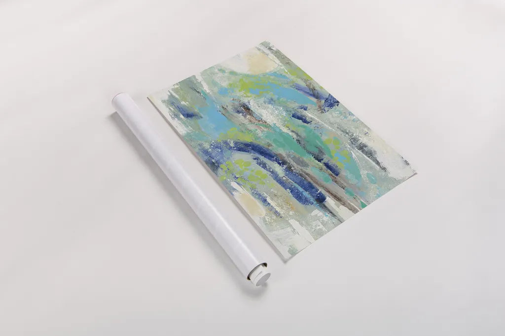 River Whirlpool v2 by Silvia Vassileva. shown as a rolled paper print. Available as archival giclee rolled canvas, fine art paper, or poster print. SKU 28413i.