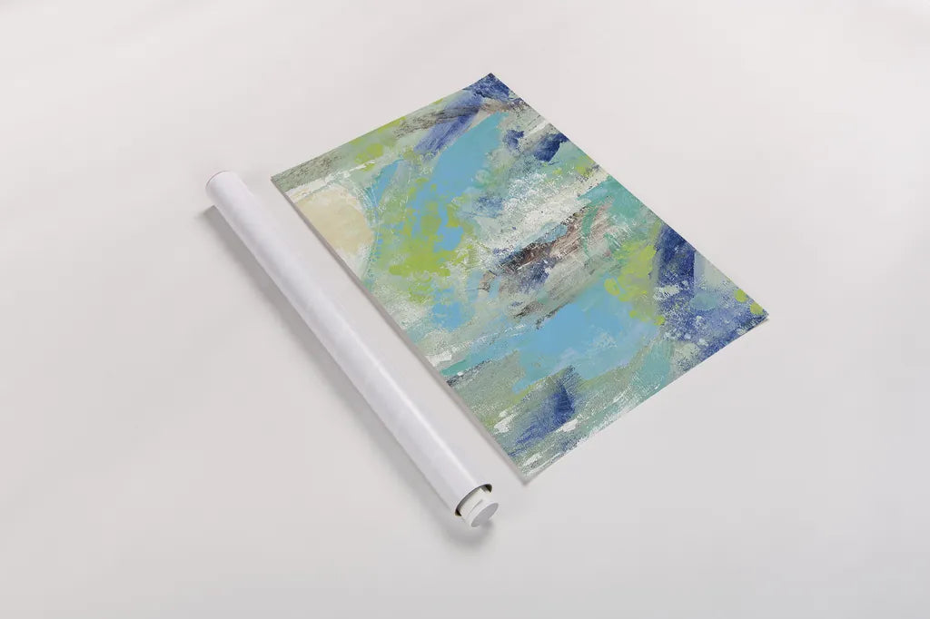 River Whirlpool v2 II by Silvia Vassileva. shown as a rolled paper print. Available as archival giclee rolled canvas, fine art paper, or poster print. SKU 29795h.