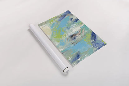 River Whirlpool v2 II by Silvia Vassileva. shown as a rolled paper print. Available as archival giclee rolled canvas, fine art paper, or poster print. SKU 29795h.