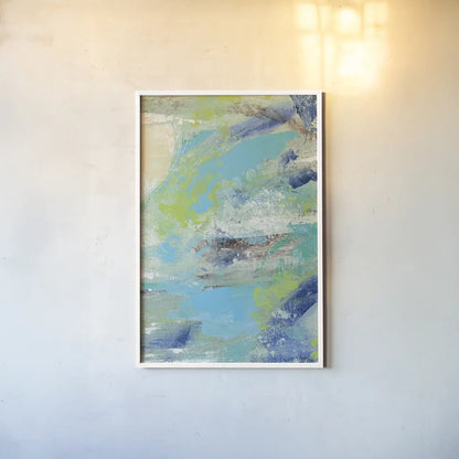 River Whirlpool v2 II by Silvia Vassileva. shown as a paper print in a white frame. Available as a archival giclee rolled canvas, fine art paper, or poster print. SKU 29795h.